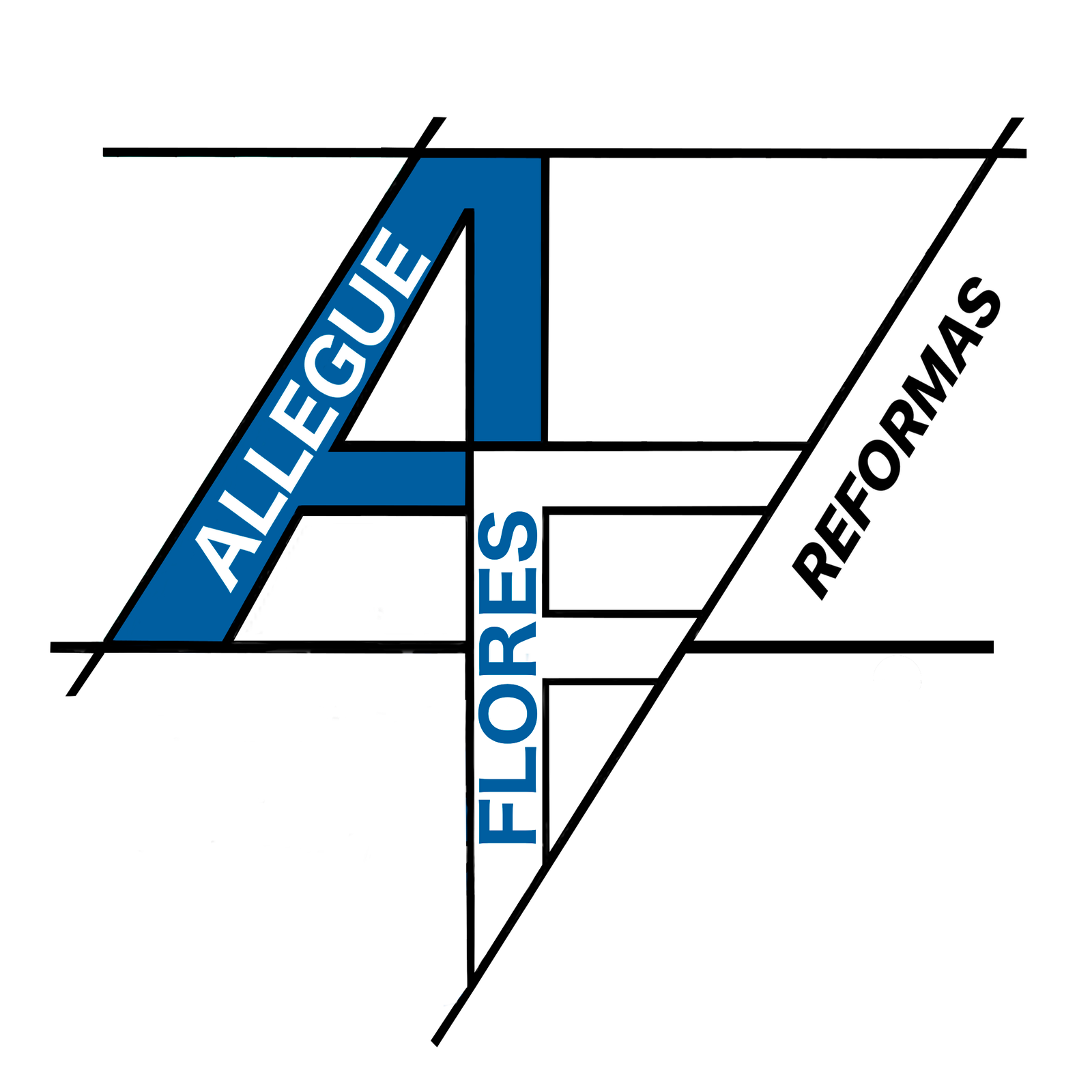 Logo de la empresa de reformas Allegue Flores